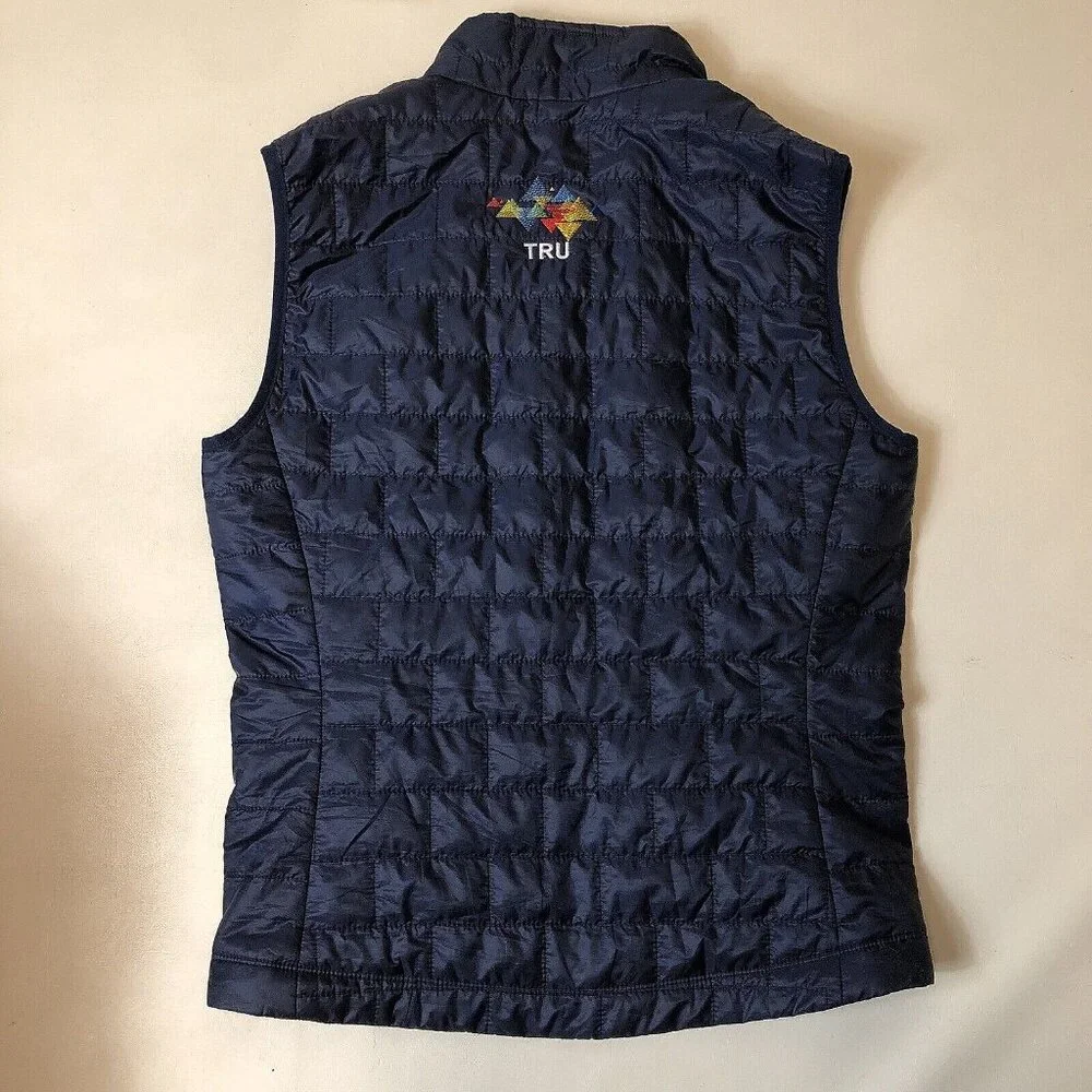 Patagonia Mens Nano Puff Zip Promo Vest Big Sur Blue Size Small Outdoor Travel - Picture 2 of 11